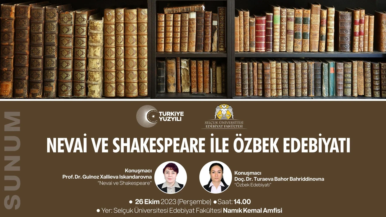"Nevai ve Shakespeare" ile "Özbek Edebiyatı"